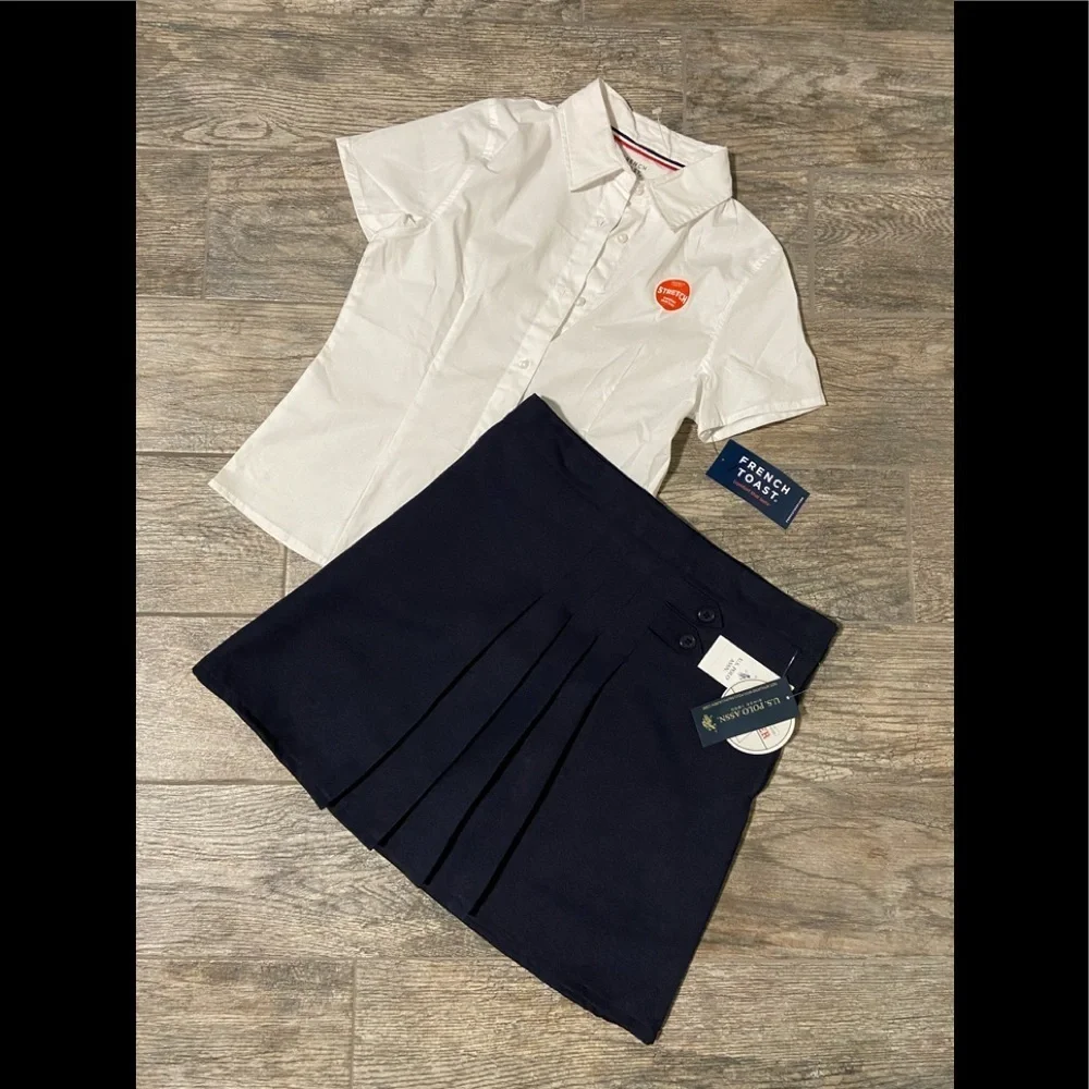 U.S. Polo Assn. scooter uniform skirt w/top